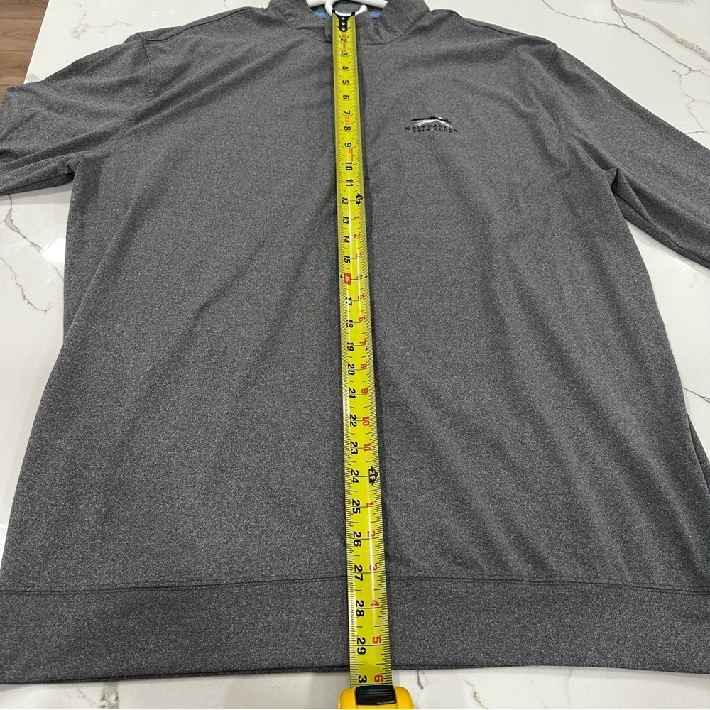 Straight Down Wolfdancer Golf Club Texas 1/4 Zip Pullover Gray XXL - Picture 7 of 9